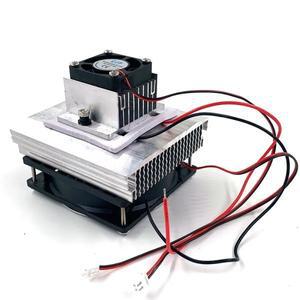 DIY 열전 펠티에 냉각 쿨러, 반도체 에어컨 시스템, DC12V