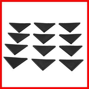 트리플 코너 유리 테이블 보호대 쿠션, 12 개 모양, 10mm x 75mm