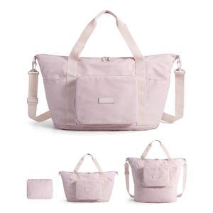 백스마트 접이식 여행 가방, 여행용 37L 더플백, 위켄더 더플의 소모품 휴대용 가벼운 개인 용품 가방