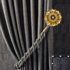 Vintage-Curtain-Holdbacks Set of 2 Curtain Tiebacks Wall Mounted with Screws Classic Decorative Hold