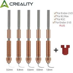 Creality 유니콘 퀵 스왑 깍지 키트, 빠른 설치, 고유량 인쇄, 업그레이드 소재, K1C_K1 Max_Ender-3 V3
