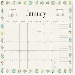 조섬 책상 달력 2026 지금부터 2026년 12월까지의 패드 집안과 사무실의 블롯터 장식 간편한 정리를 위한