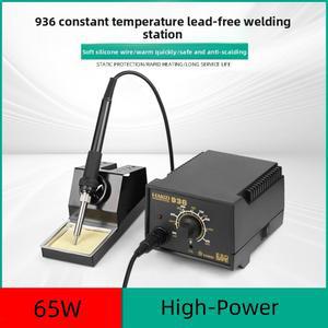 936 납땜 스테이션 200 480C 온도 조절이 가능한 60W 인두 키트 재작업 전기