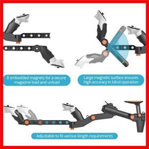 Meta Quest 3 / 3S용 조정 가능한 VR 건스톡 | 자석 부착 조절 길이 컨트롤러 각도 M의 경우