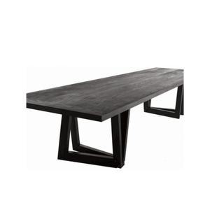 8인용식탁 10인용식탁 대형 테이블 카페 작업대 200x80x75 수입 회의 5cm 원목