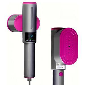 SaTiDi 2 in 1 여행용 스티머 다리미, 1200W 휴대용 스티머, 원버튼 스위치, 빠른 가열, 주름 제거, 드라이 & 스팀 110V(실버 퍼플)