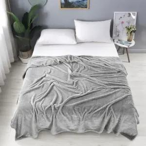 아비드 극세사담요(그레이) 소프트 겨울블랭킷