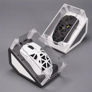 마우스 보관함 디스플레이 수납 투명 진열대 정리 기계식