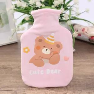 헬로베어 보온 물주머니(200ml) (핑크) 핫찜질팩