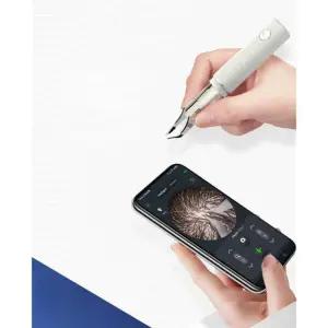 현미경 핀셋 족집게 내시경 피지 추출 확대 스마트폰 연동 카메라 쪽집게 코발트블루