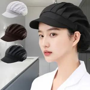 통기성 좋은 위생모 머리카락 떨어짐 방지 주방에서 청결 유지 얇고 소재와 밴딩 장시간 쾌적