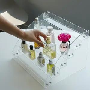 화장품 향수 진열대 정리대 아크릴 상품 받침대 매장 거치대 [fCE9BB2]