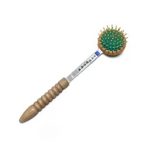 지련 팡팡 손잡이나무 지압안마기 효자손 림프마사지 두피마사지