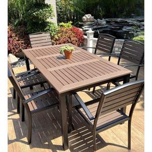 야외 테이블 탁자 편의점 전원주택 방수 스럽고 티테이블 주택 박스 단일옵션