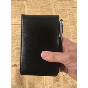 48절수첩 휴대용 메모장 미니가죽수첩 플래너 일정 원아수첩 케이스