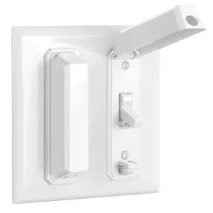 CLYMENE 2팩 조명 스위치 커버 가드 보호 벽 커버가 실수로 조명이나 스위치가 켜지거나 꺼지는 것을