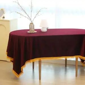 행사 전시 박람회 졸업 입학 벨벳 테이블보 식탁보