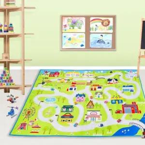 자동차 놀이 도로 매트