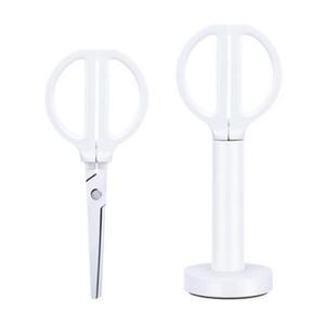 [2개구성] 델리코리아 누사인 스탠딩 가위 NS051WH 화이트70X180X60mm 자르기 시저 DUW6FF82B