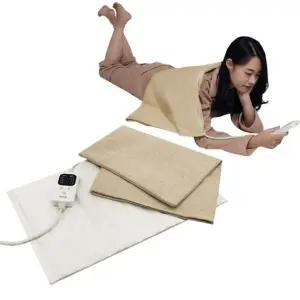 한일전기3000 국산 타이머조절 찜질기 대형 베이지