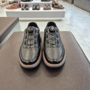 엘칸토 HC11 소가죽 남성화 세미정장 다이얼 스니커즈  K0X8U6T1319