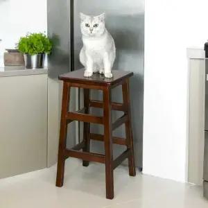 사각바스툴 높은의자 키높이 바체어 정사각 원목 홈바