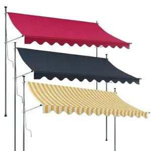 테라스 가림막 접이식 출입구 비막이 휀스 카페 개폐식 가리개 천막