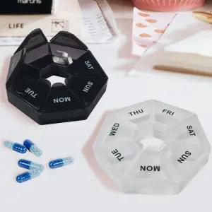 휴대용 약 케이스 보관함 일주일 약통 비타민 여행용 mio3+6CjO