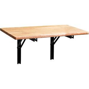 월마스터 벽걸이 접이식 작업대 헤비 듀티 테이블 유틸리티 벤치 솔루션 세탁 선반 금속 브래킷이 있는 벽 책상(32 x 18)