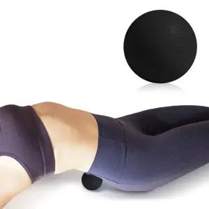실리콘 라크로스 마사지볼 블랙 뭉친근육 지압볼 라크로스마사지볼