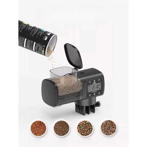 자동 급여기 열대어 스마트 금붕어 공급기 자동급식기 애완 어항 저소음 먹이 2팩 공급