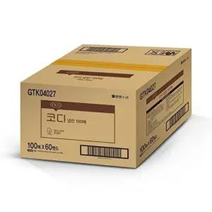 [코디]쌍용씨앤비 코디 냅킨 1겹 100매 60입