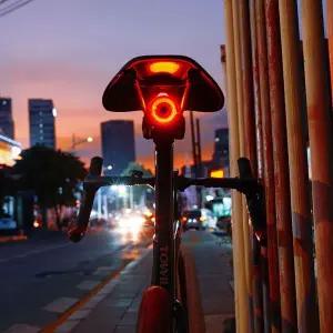 자전거 6가지 모드 야간 생활방수 라이트 브레이크등 방수