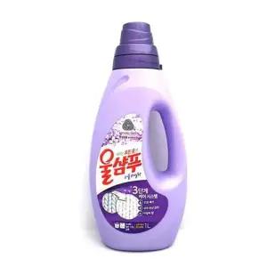 울샴푸 라일락향 부드러운 3단계 케어 세탁세제
