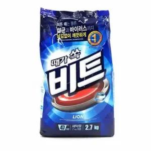 비트 가루 세제 2.7Kg 리필용세제 잘빨리는세제 빨래방세제