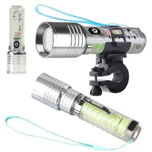 자전거안전등 플래시 파워라이트자전거라이트 랜턴