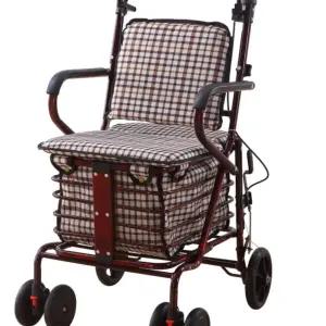 어르신 노인 보행기 성인 보조기 유모차 할머니 롤레이터 접이식 걸음 병원 복지용구 어른