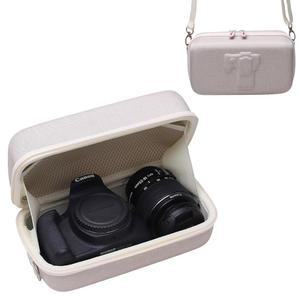 캐논 EOS 레벨 T7 / R50 R6 마크 II T6 R100 V R8 R10 R5 RP 5D IV R7 DSLR 카메라 및 18-55mm 18-45mm 렌즈, 어깨끈 포함, 크림