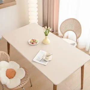 [셀러에이드]가죽 식탁보 오염방지 방수 방유 탄력 커버 90x140 식탁테이블보