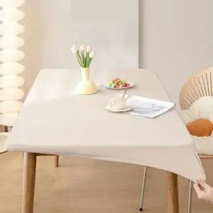 [셀러에이드]탄력 커버 오염방지 가죽 식탁보 방수 방유 70x120 식탁테이블보