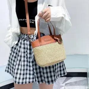 여성용 여름 숄더백 크로스 숄더 토트백