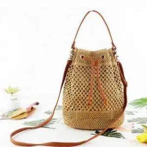 여름용 데일리 크로스 숄더백 나들이 여행용 미니 가방 바캉스 스타일