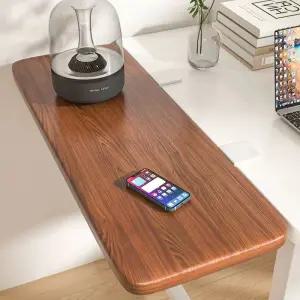 접이식 테이블 확장 연장 40x20 선반 월넛 무타공 보드 검정 책상