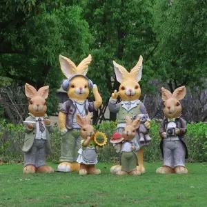 토끼 화분통 마당 텃밭 정원소품 데코소품 입구