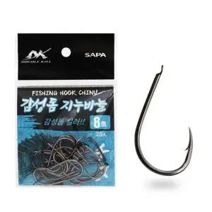 DK 감성돔 지누바늘 8호 블랙니켈 20개입 낚시바늘