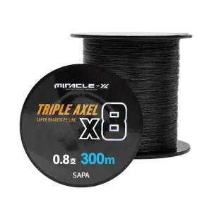 [골드스마일]싸파 미라클 트리플악셀 8합사 300M 0.8호 블랙