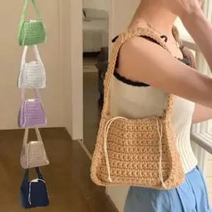 [패션] 가벼운 니트 숄더백 미니 토트 데일리 크로스백