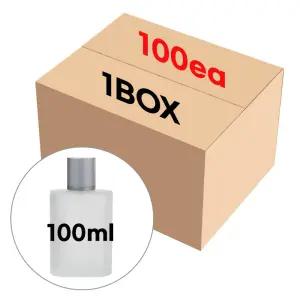 향수 공병 디지오 불투명 100ml 100개 1BOX 스크류타입 용기 만들기 재료 퍼퓸 프레이 유리 DIY 휴대용프레
