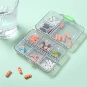 영양제 보관 소분 투명 케이스 위생적 버클 타입 9칸 acb9+2Npd
