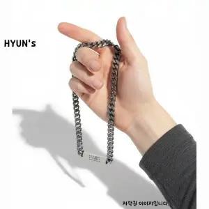 엠엠식스 메종 마르지엘라 여성 클래식 체인 목걸이 실버